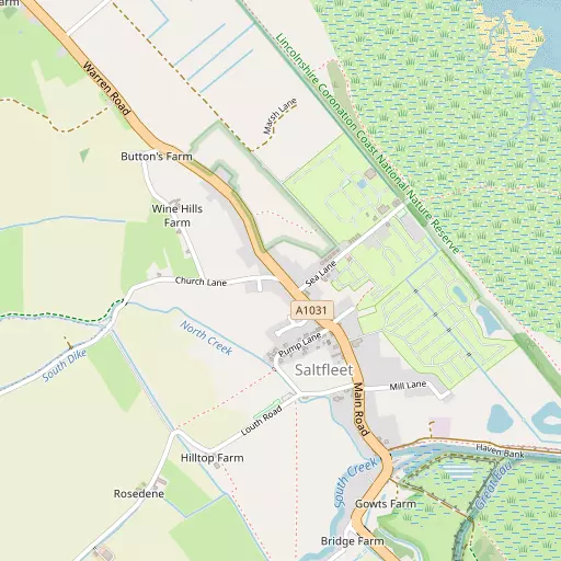 Map of Saltfleet