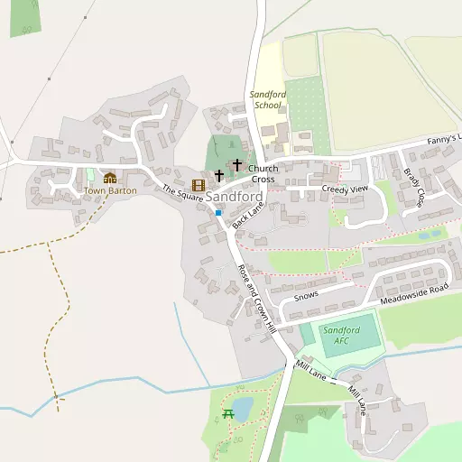 Map of Sandford