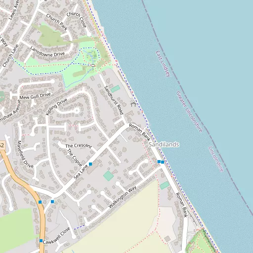 Map of Sandilands