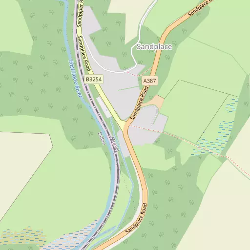 Map of Sandplace