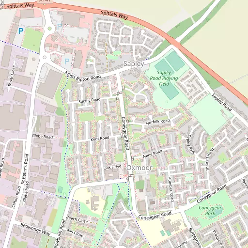 Map of Sapley