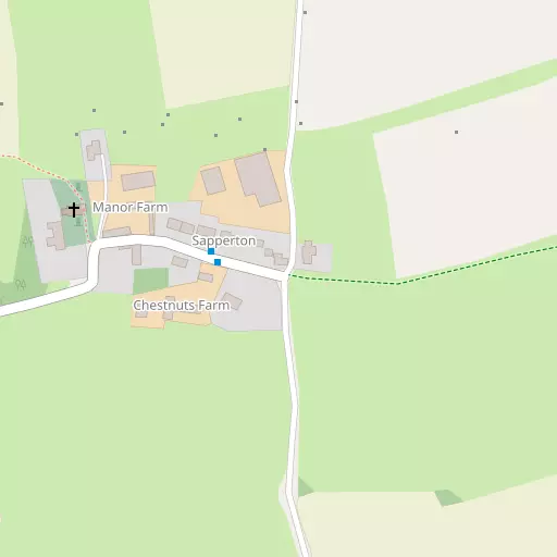 Map of Sapperton