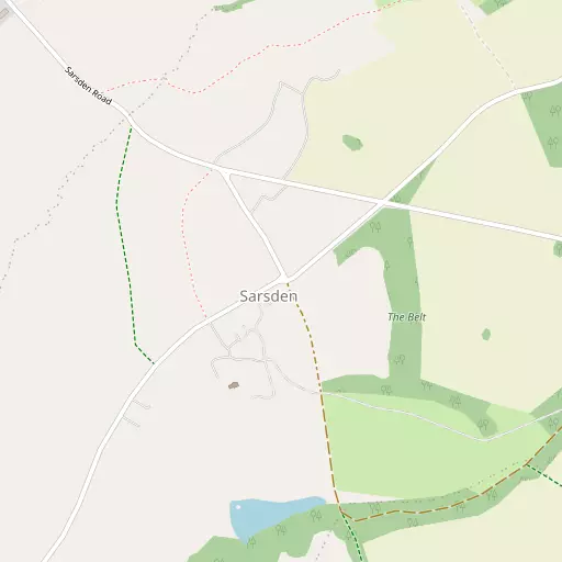 Map of Sarsden