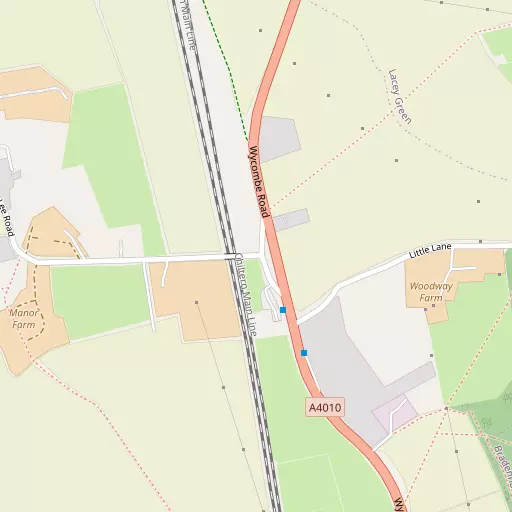 Map of Saunderton Lee