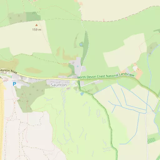 Map of Saunton