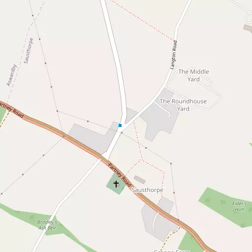 Map of Sausthorpe