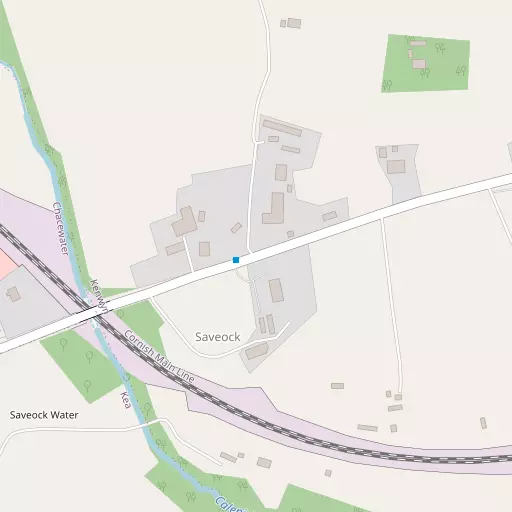 Map of Saveock