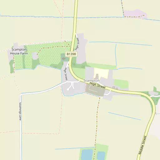 Map of Scampton
