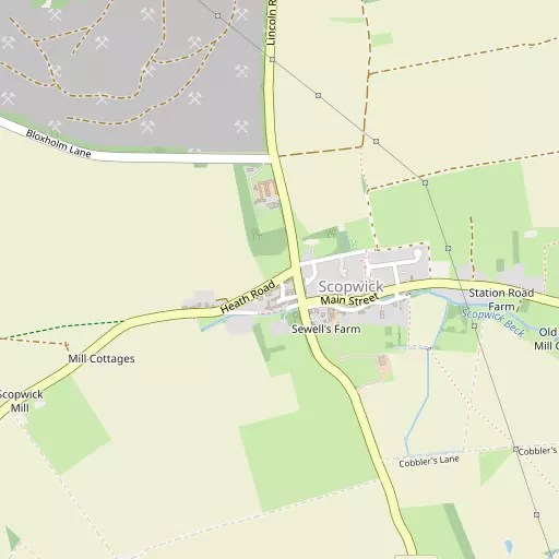 Map of Scopwick