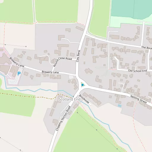Map of Scotland End