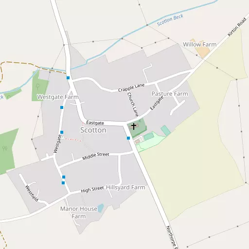 Map of Scotton