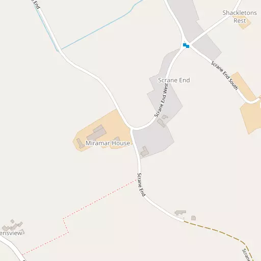 Map of Scrane End