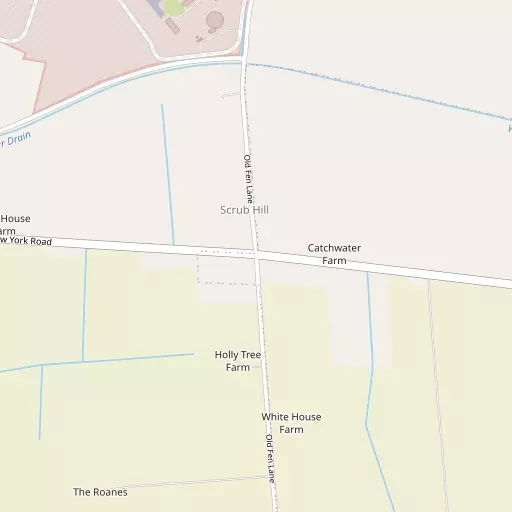 Map of Scrub Hill