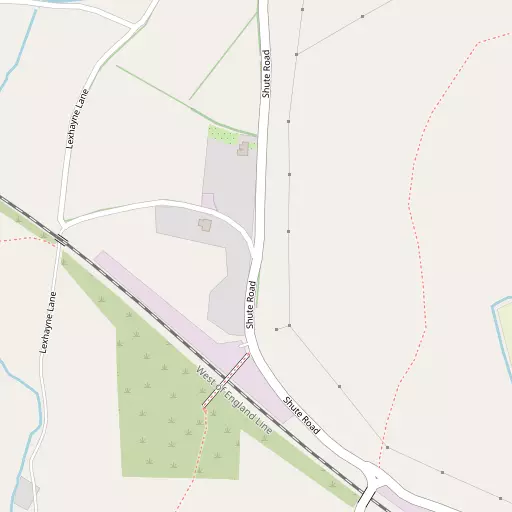 Map of Seaton Junction