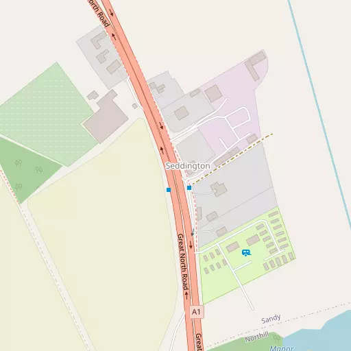 Map of Seddington