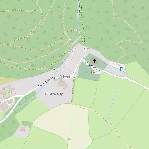 Map of Selworthy