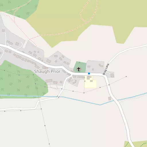 Map of Shaugh Prior