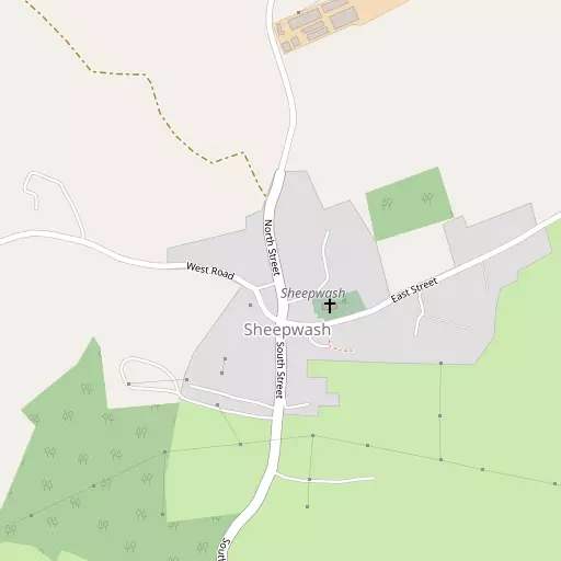 Map of Sheepwash