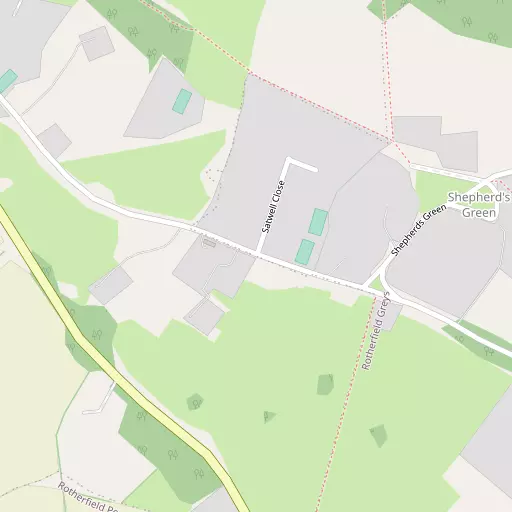 Map of Shepherd's Green