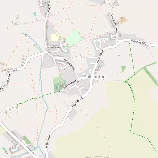 Map of Shillington