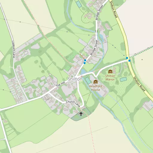 Map of Shilton
