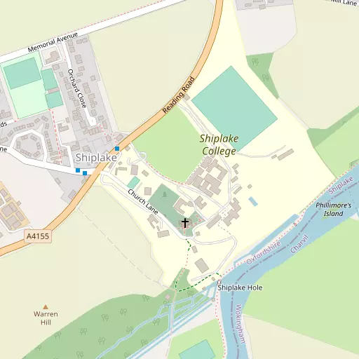 Map of Shiplake