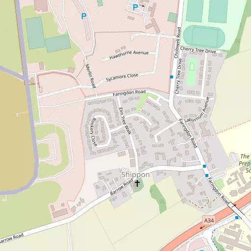 Map of Shippon