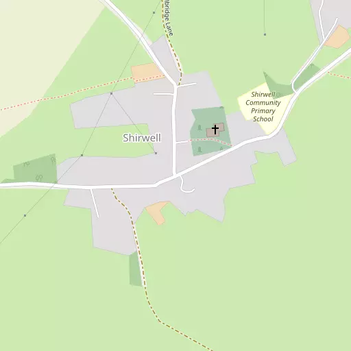 Map of Shirwell