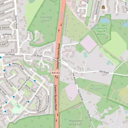Map of Shotover Hill