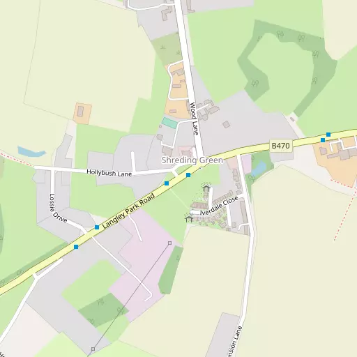 Map of Shreding Green