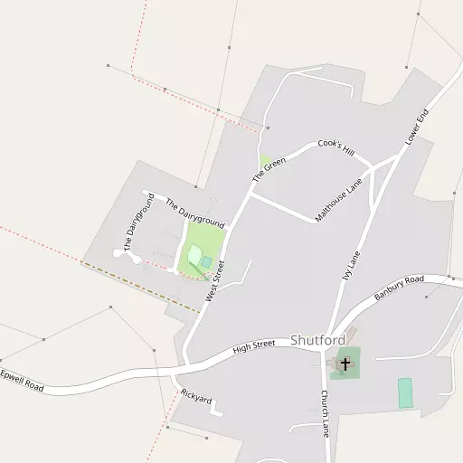 Map of Shutford