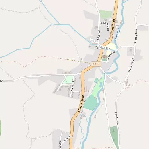 Map of Sidbury