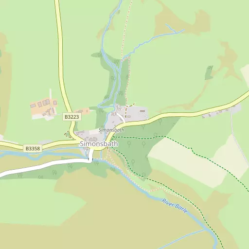 Map of Simonsbath