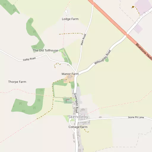 Map of Skendleby