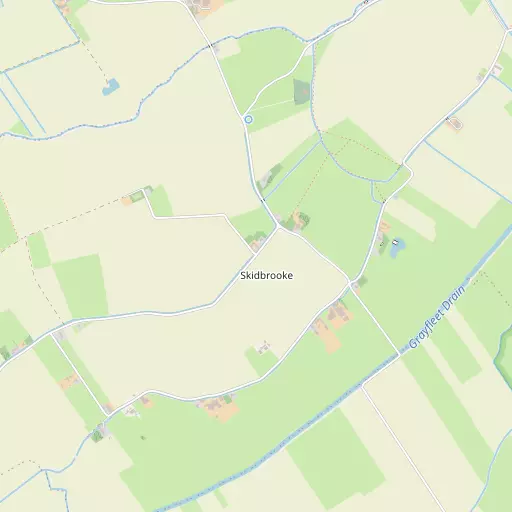 Map of Skidbrooke