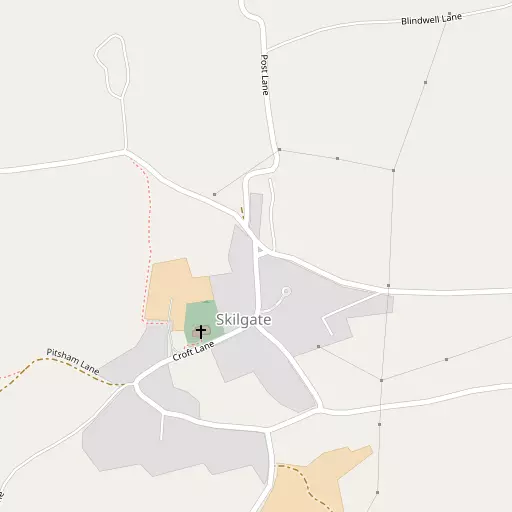 Map of Skilgate