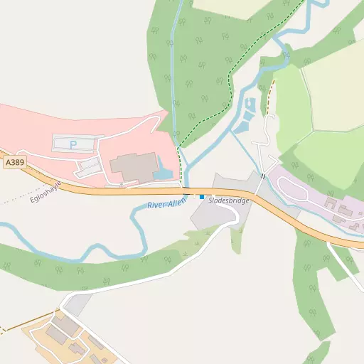 Map of Sladesbridge