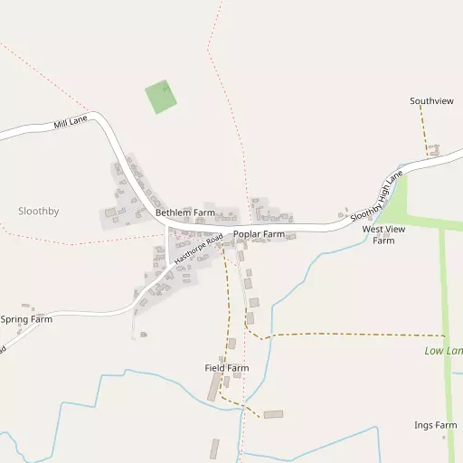 Map of Sloothby