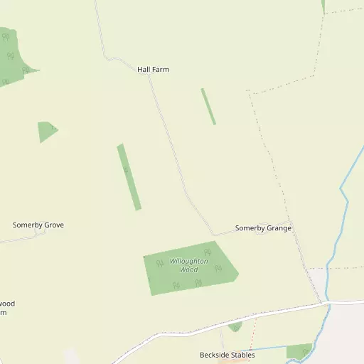 Map of Somerby