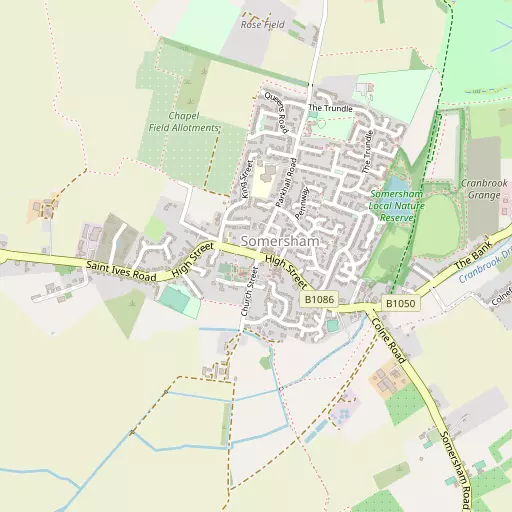 Map of Somersham