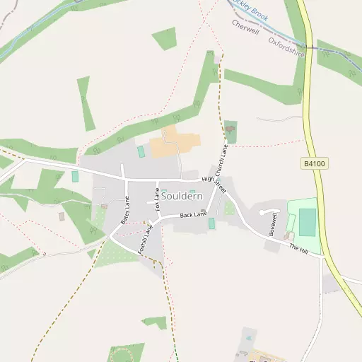 Map of Souldern