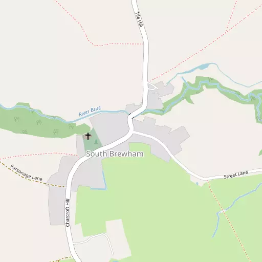 Map of South Brewham