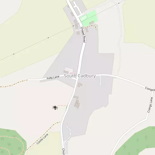Map of South Cadbury