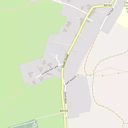 Map of South Cary