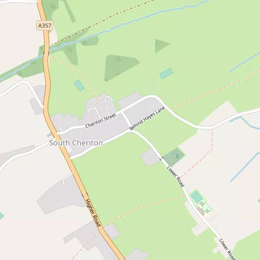 Map of South Cheriton
