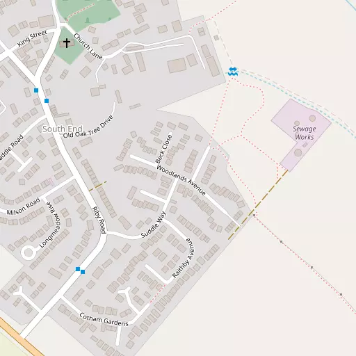 Map of South End