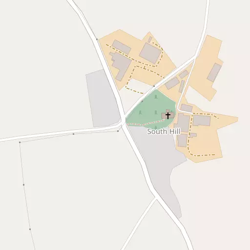 Map of South Hill