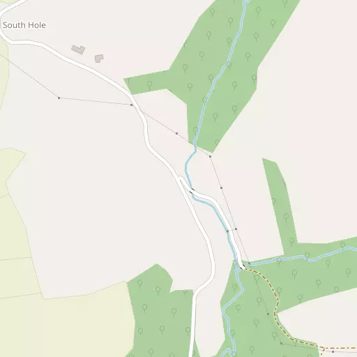 Map of South Hole