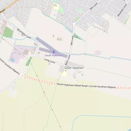 Map of South Hykeham