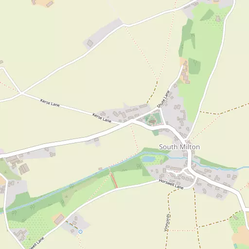 Map of South Milton